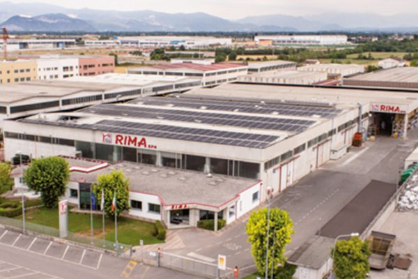 Lo stabilimento produttivo e quartier generale di Rima situato a Montichiari
in provincia di Brescia (BS).