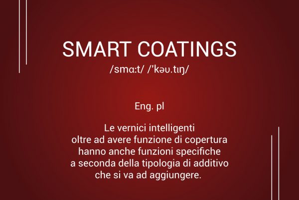 Superfici in parole: smart coatings
