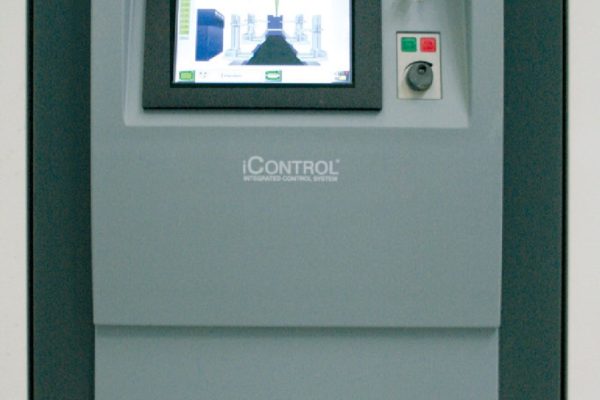 Un dettaglio della centralina elettronica
Nordson iControl