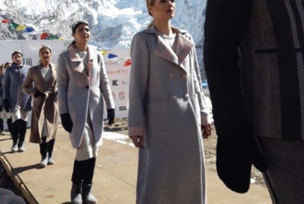 Milesi per Mt Everest Fashion Runway