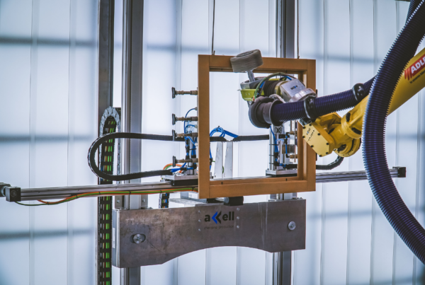 Un sistema robotizzato per la levigatura di finestre di legno