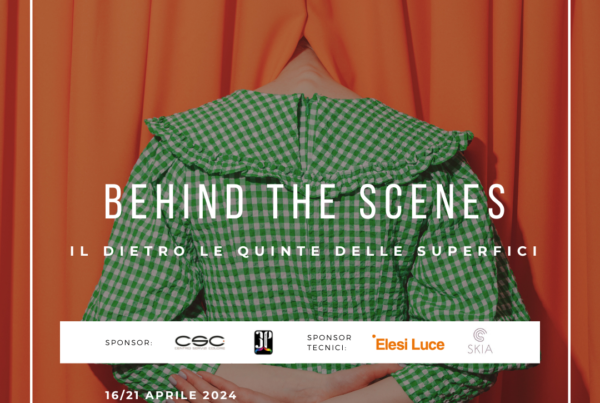 Behind the Scenes, l’evento di Finiture Green experience per la Milan Design Week