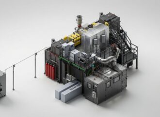 Impianto compatto e flessibile per impregnazione e verniciatura motori elettrici